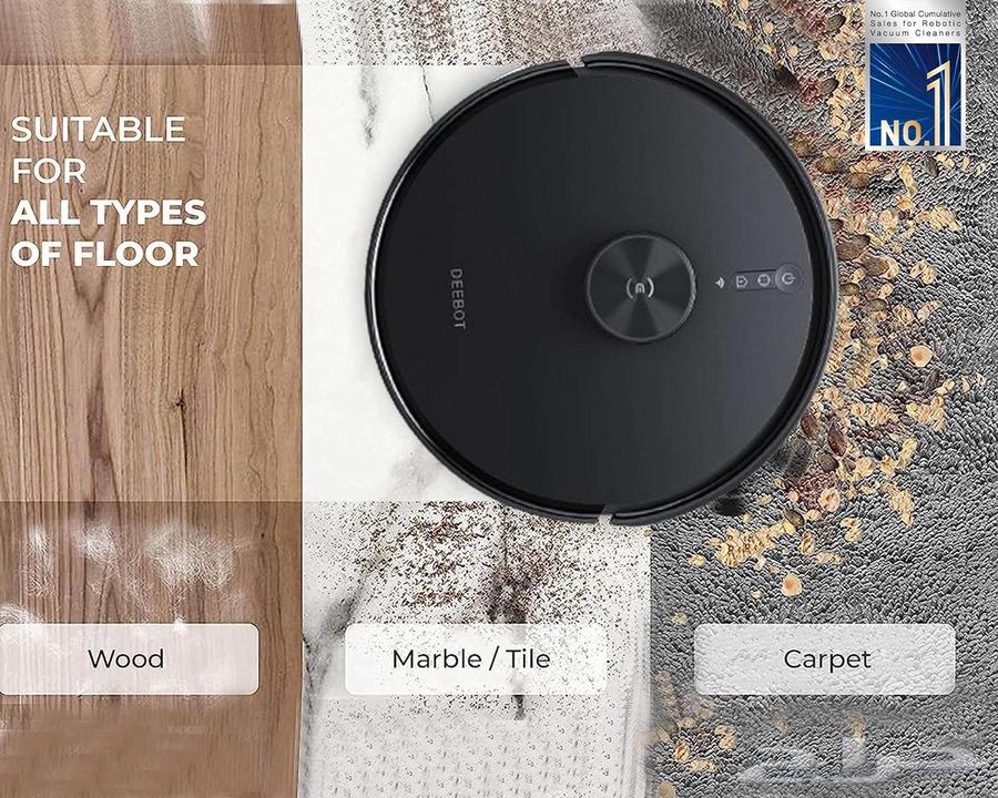 Ecovacs Deebot Y1 Pro Robot Vacuum and Mop, Free Shipping Tabby64426860951555111