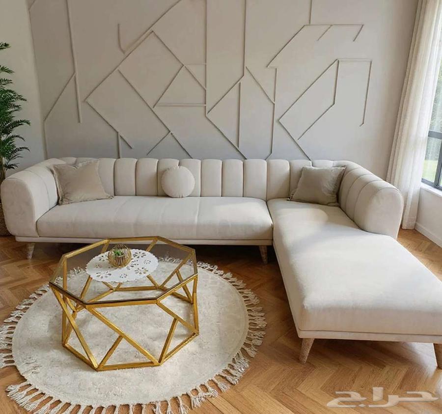 A stylish corner sofa with comfortable seating64433593254913110