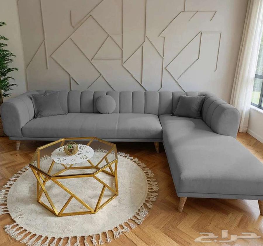 A stylish corner sofa with comfortable seating64433593254913112