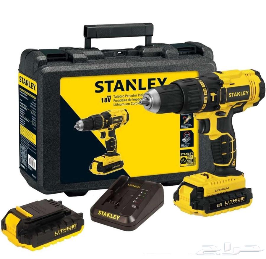 دريل شحن ستانلي اصلي جديد STANLEY64589104349186110