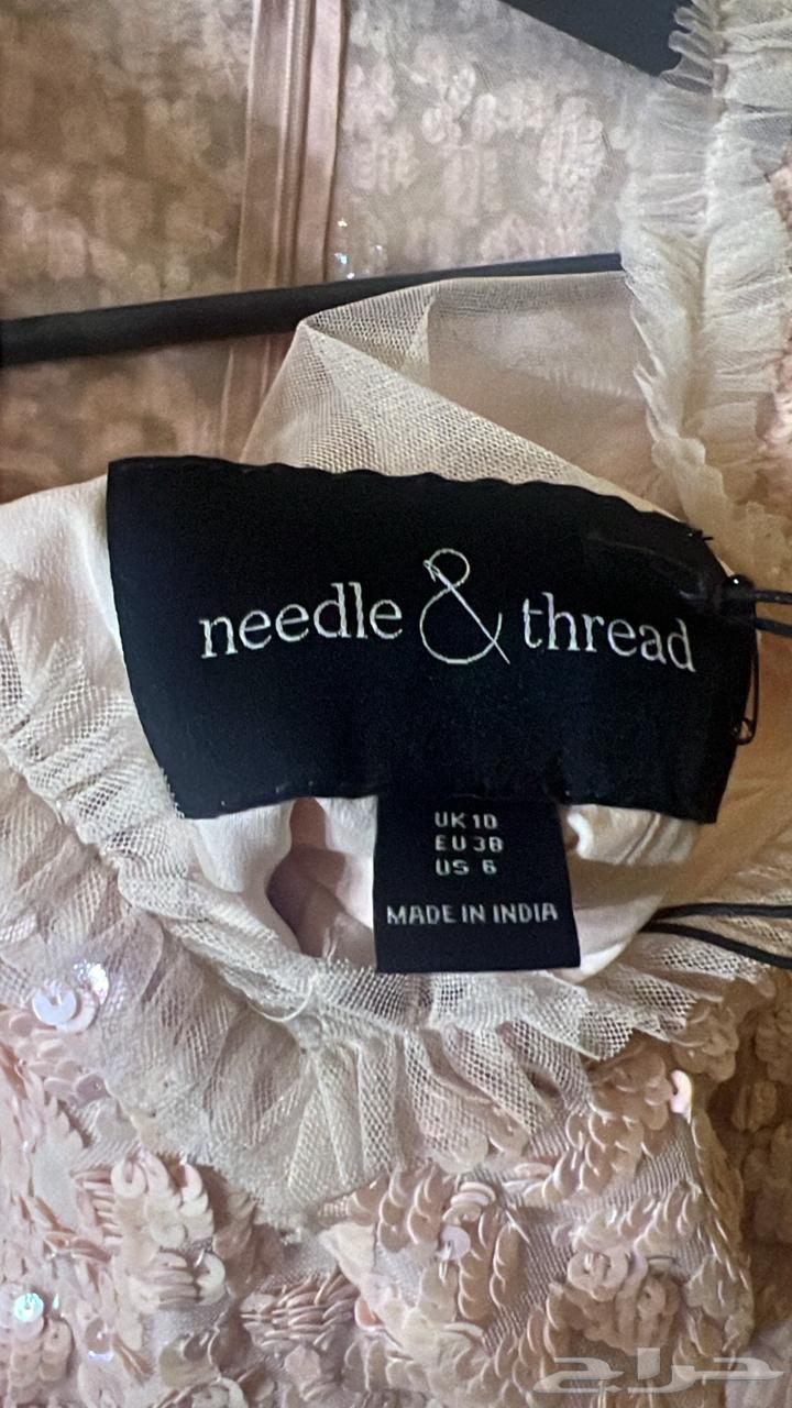 فستان سهرة نيدل اند ثريد جديد لم يلبس التاق متصل بالفستان64414090766210110