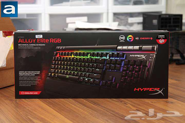 كيبورد HyperX ALLOY Elite RGB64438082409345112