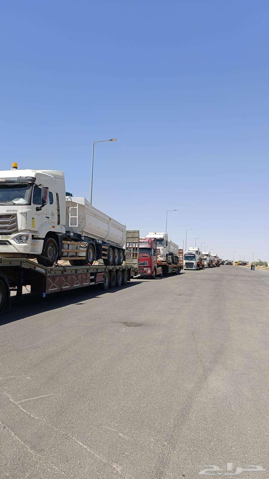 متوفر 30 راس تريله مع30 قلاب باسعار جباره64594874655618111