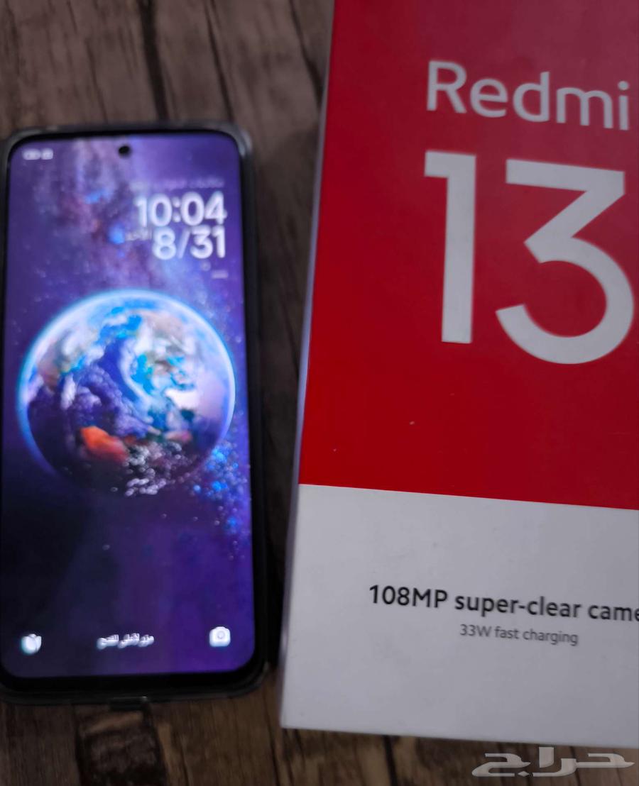 شاومي ريدمي 13 ذاكرة256جيجارام8جيجاكاميرا108ميجا ضمان سارى64437449930626112