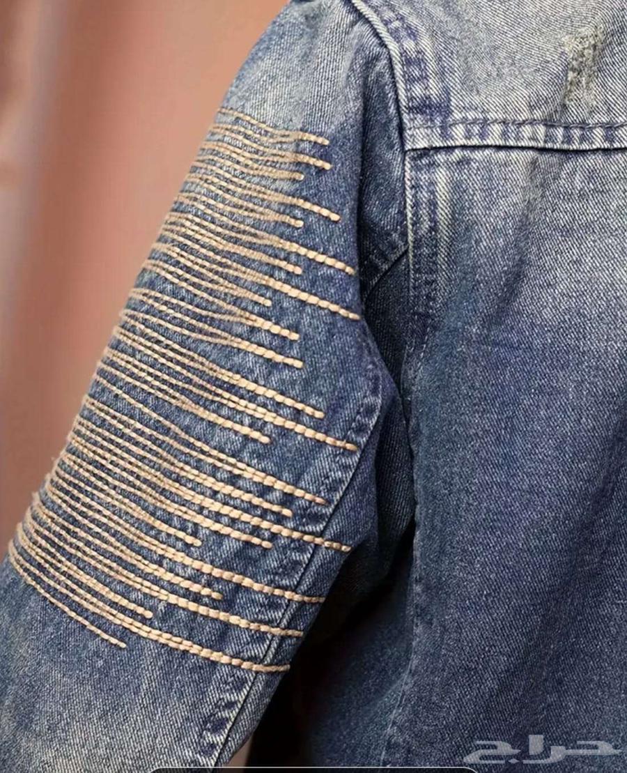 جاكيت جينز (دينيم) رجالي قطن64438807210497111