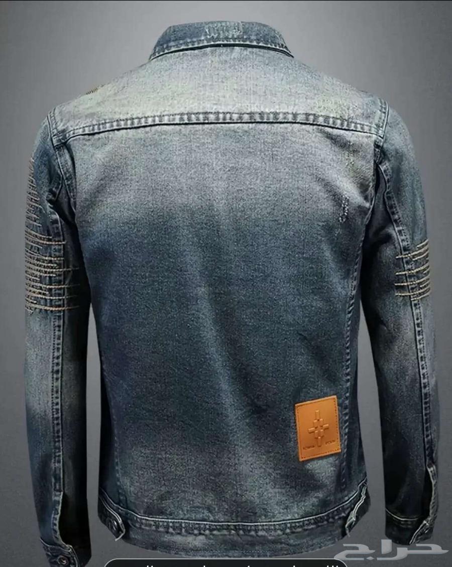 جاكيت جينز (دينيم) رجالي قطن64438807210497113