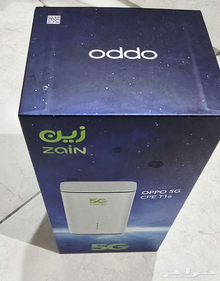 جهاز Oppo 5G CPE T1a زين جديد لم يستخدم موديل CTC0364436588155138112