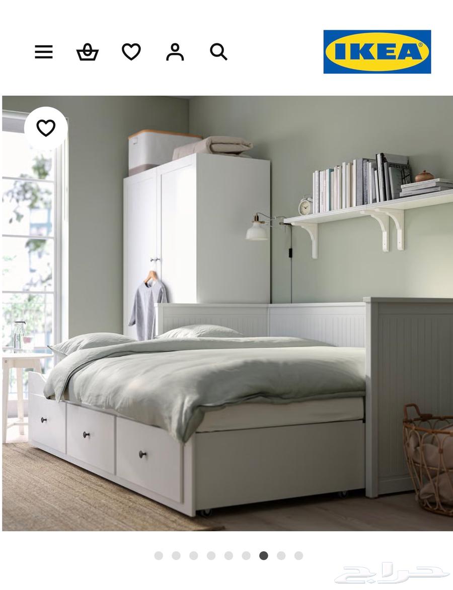 Daybed Frame with 3 Drawers, White, 80x200 cm64434524399363112