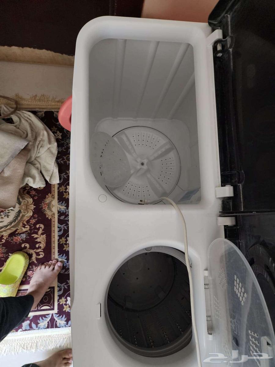 غسالة نصف اتوماتيك شبه جديد - حامل تليفزيون- عربية اطفال64437180525571110