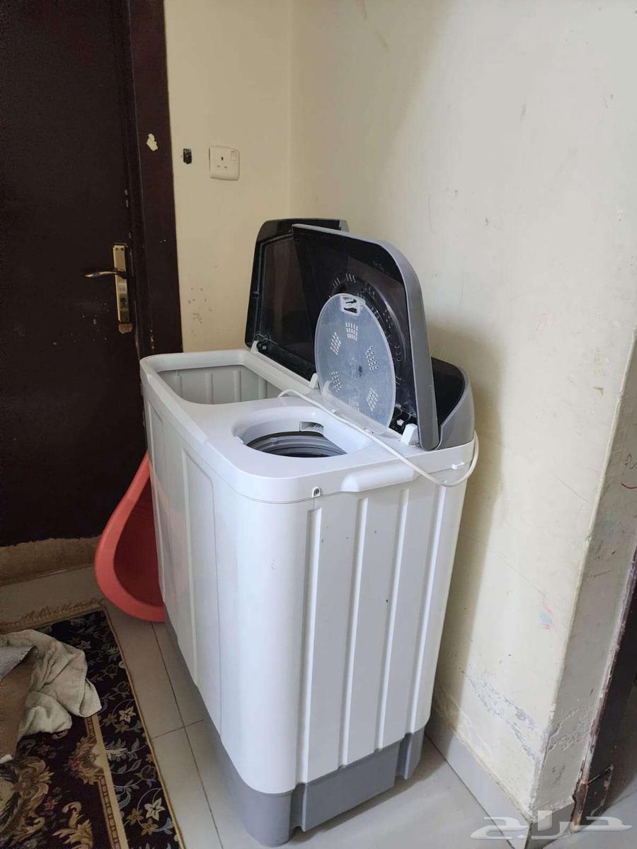 غسالة نصف اتوماتيك شبه جديد - حامل تليفزيون- عربية اطفال64437180525571111