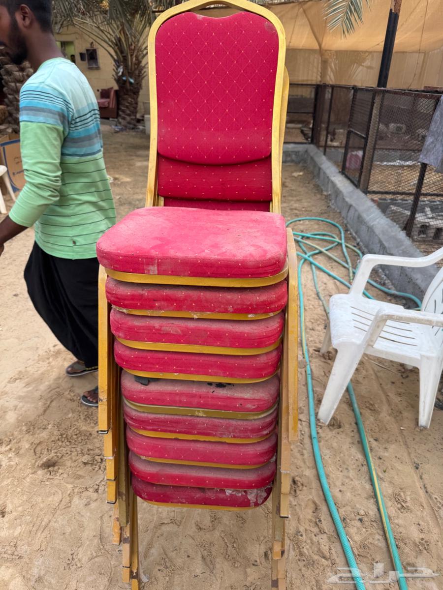 كراسي مناسبات مع مولد كهرباء شبه جديد64439988644483110