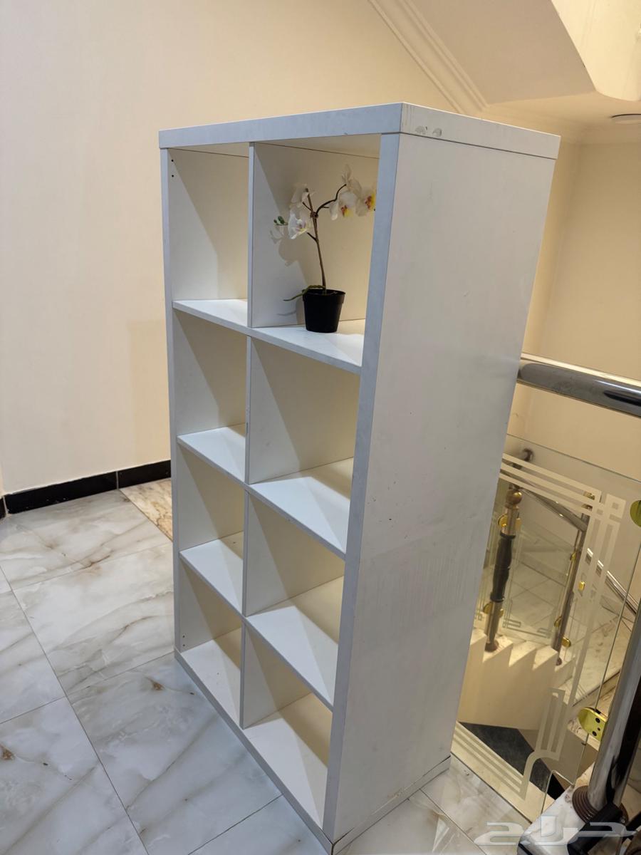 IKEA shelves for organization and storage with boxes64441294906114110