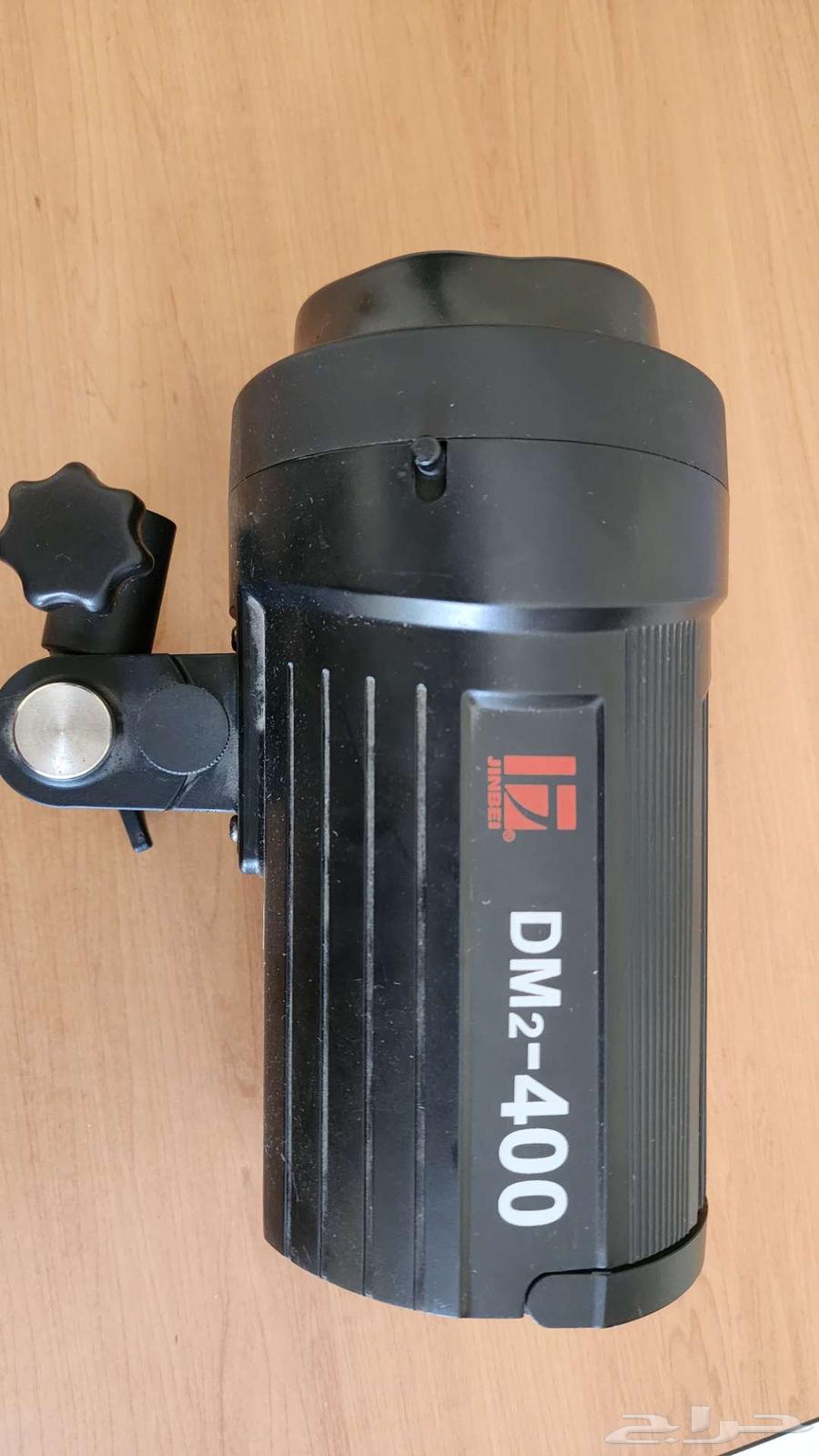 فلاش استديو DM2-400 بكامل اغراضه للبيع64435533337347110