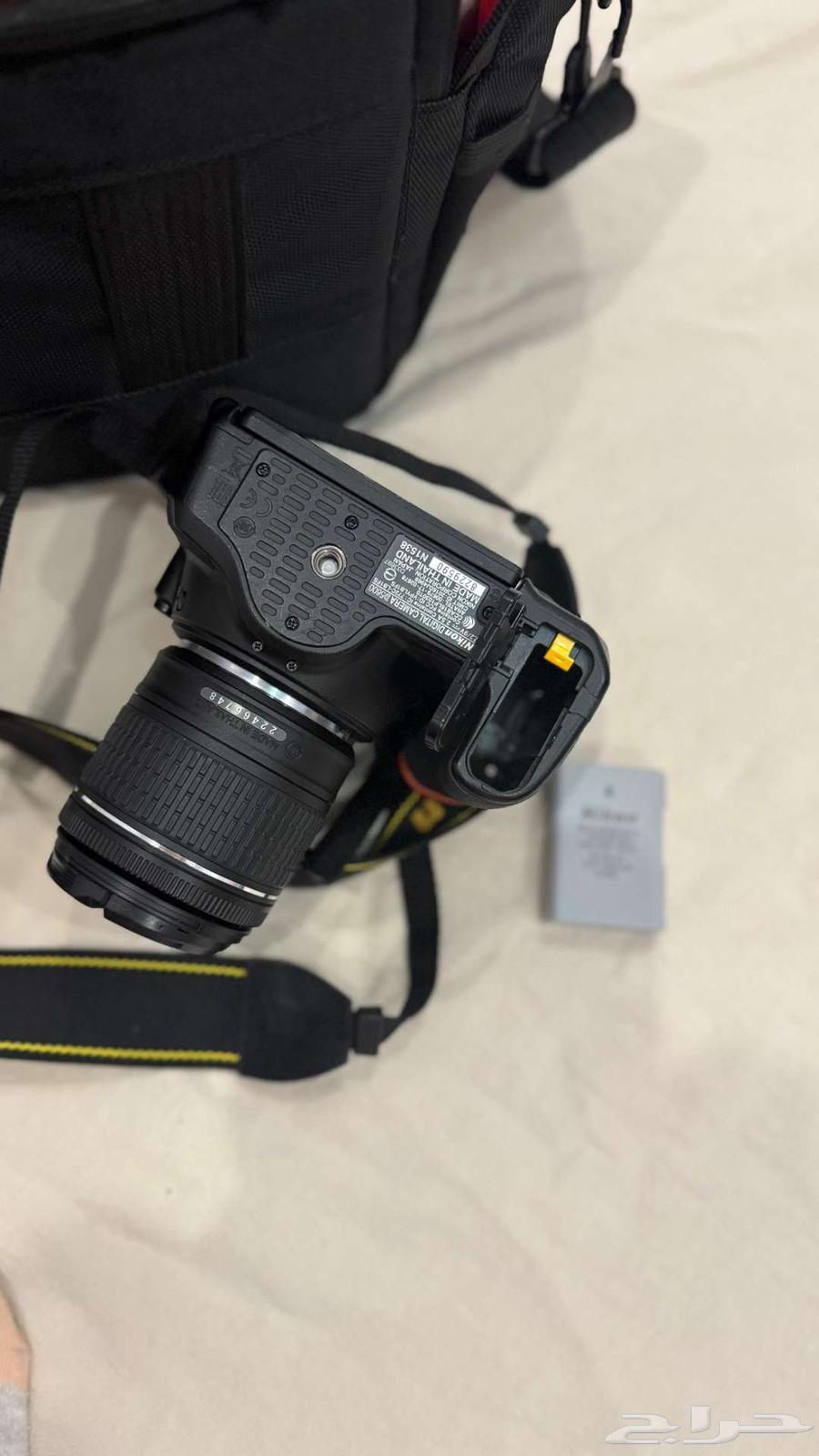 كاميرا نيكون d5600 مع عدستين64437517294466112