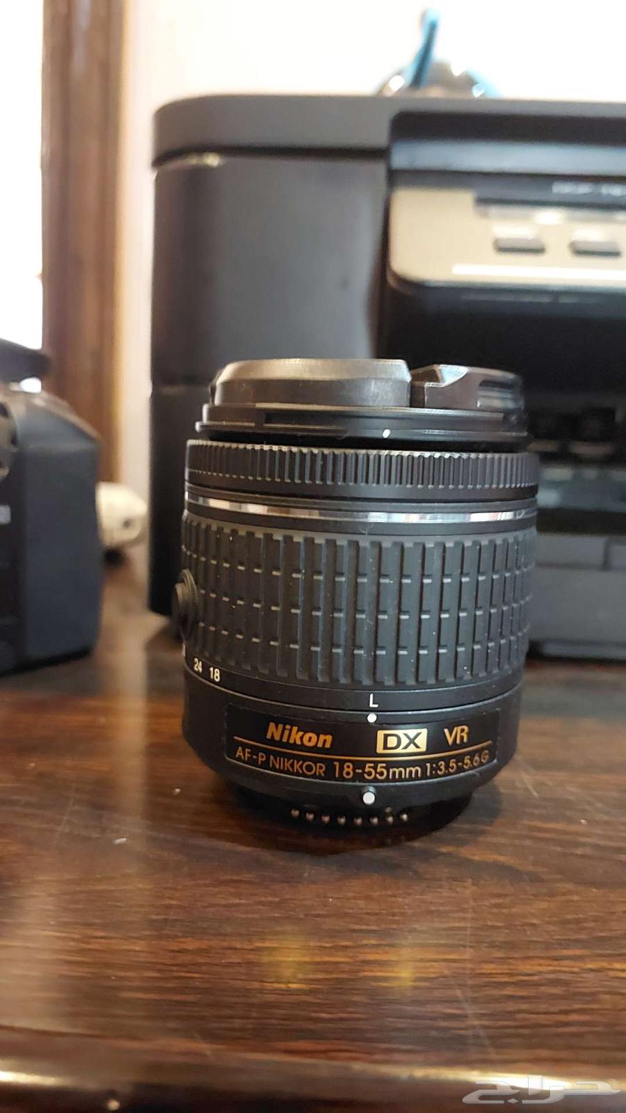 كاميرا نيكون d5600 مع عدستين64437517294466113