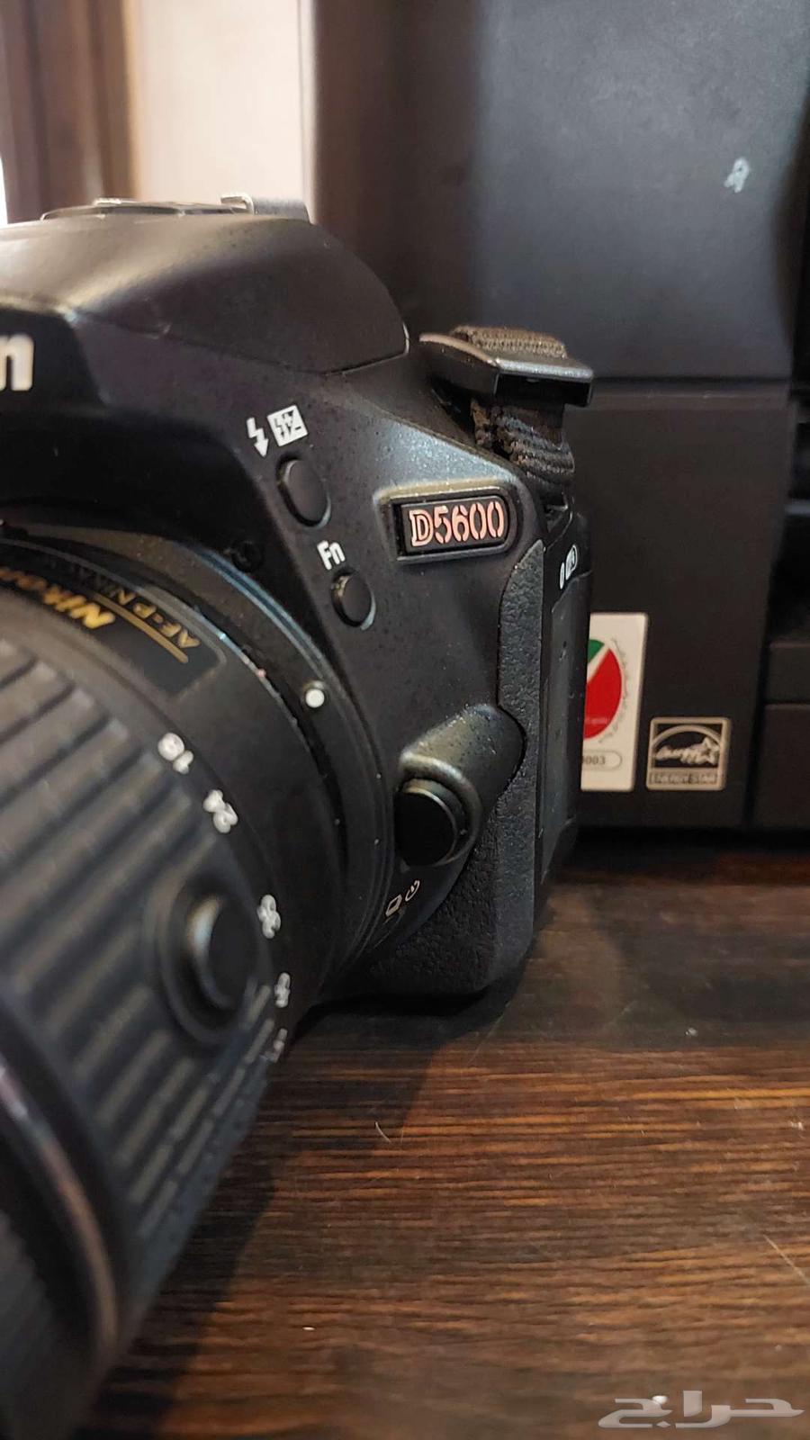 كاميرا نيكون d5600 مع عدستين64437517294466111