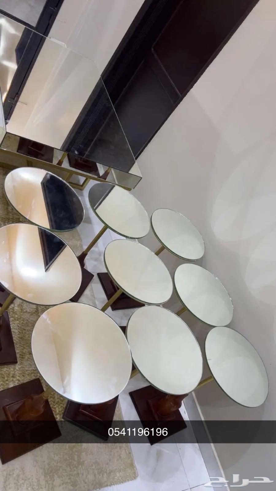 9-piece serving tables with a table made of sum material64439541651713110