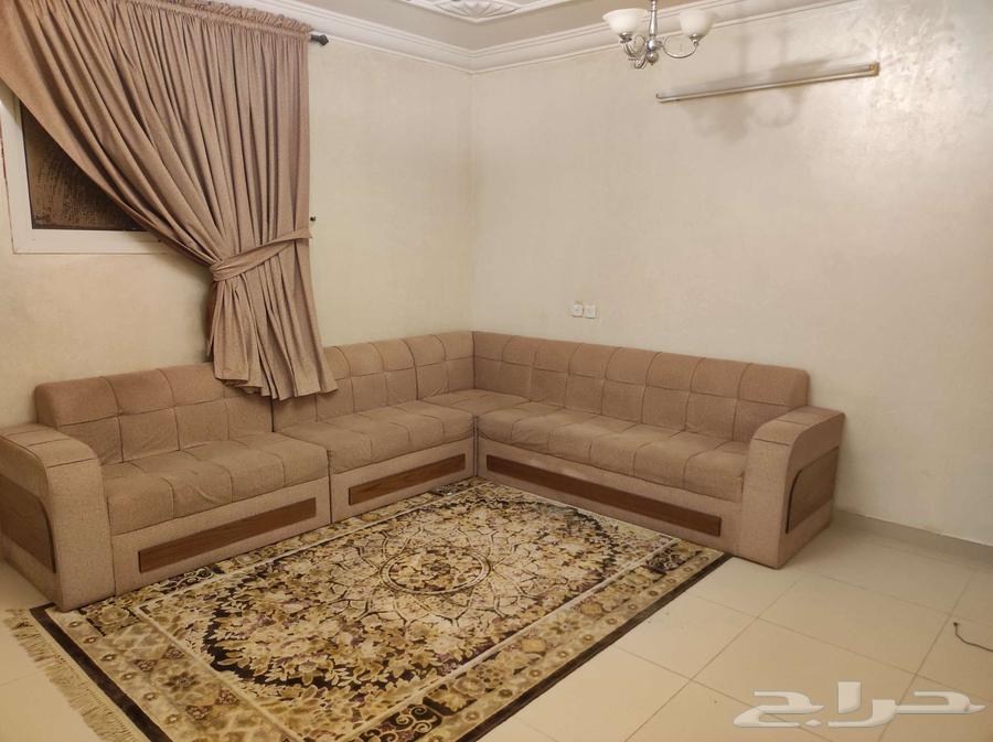 غرفه نوم 7 قطع وكنب زاويه مع ستاره وسجاد للبيع64440124020993110