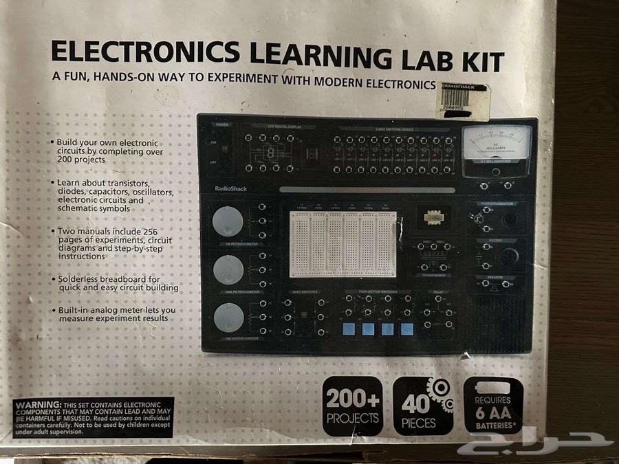 معمل تعلم الاليكترونيات من راديو شاك64437935121537110