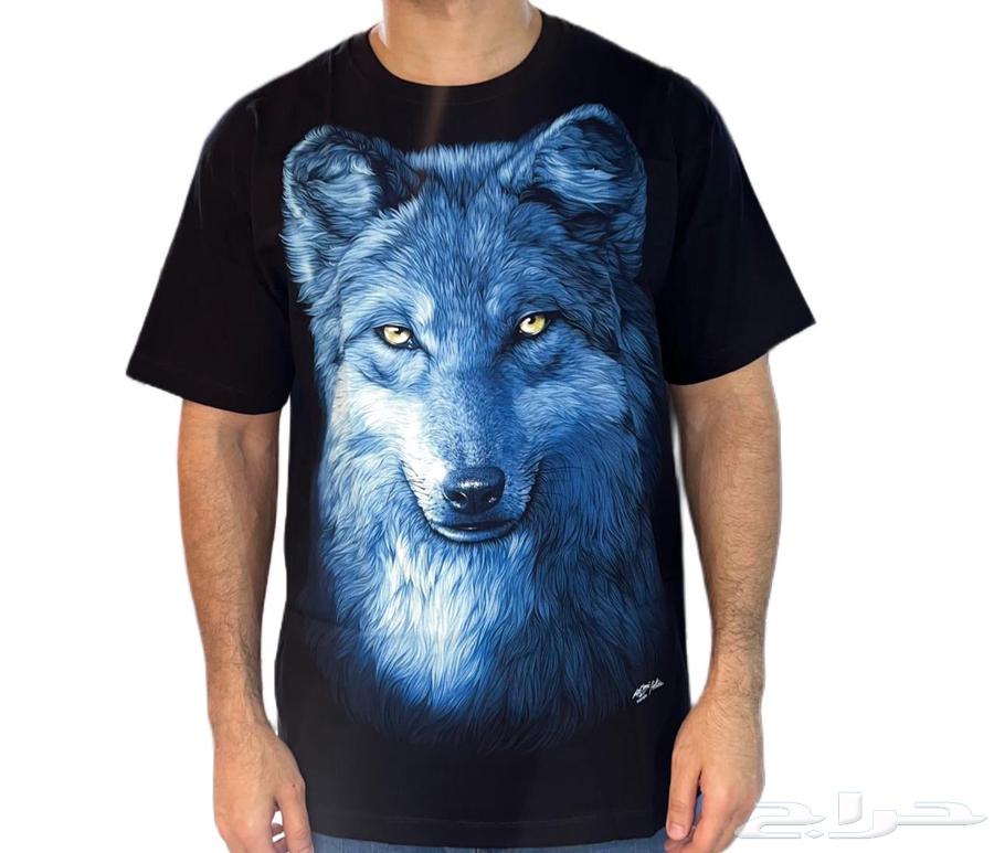 للبيع تيشيرتات قطن 100 برسمة مضيئة (Black Light) Full HD64440246754179110