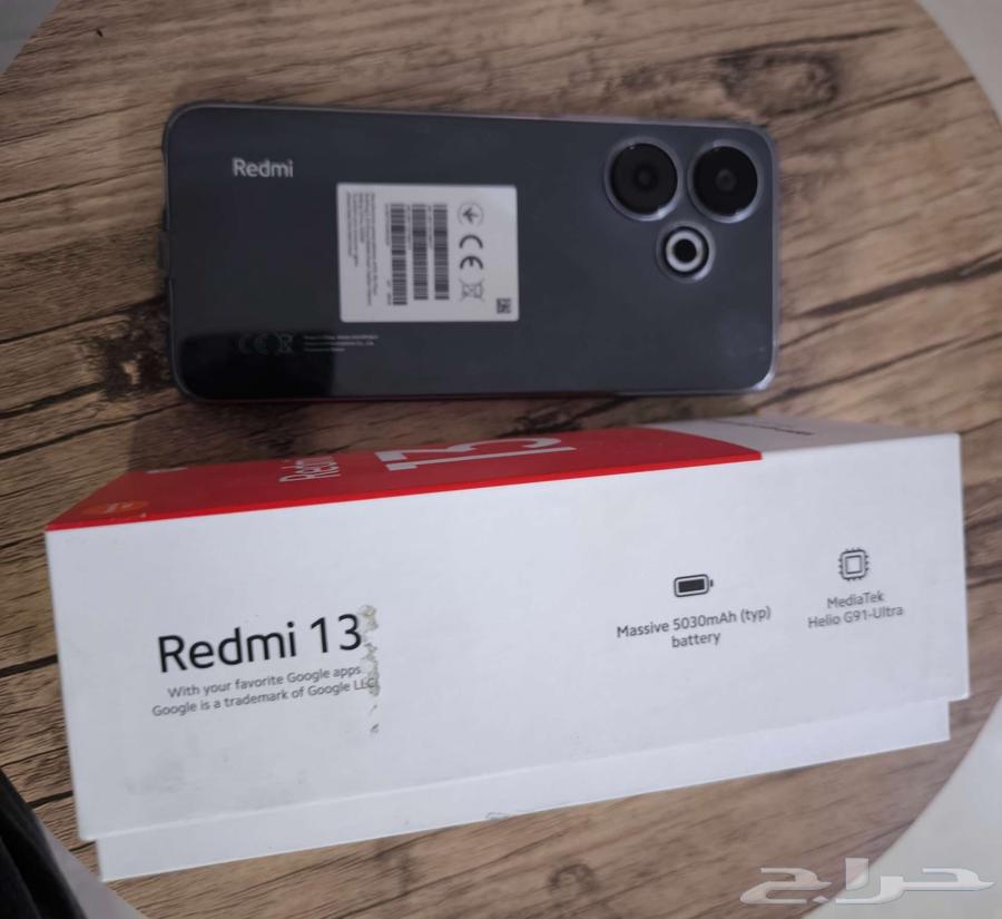 شاومي ريدمي 13 ذاكرة256جيجارام8جيجاكاميرا108ميجا ضمان سارى64437449930626110