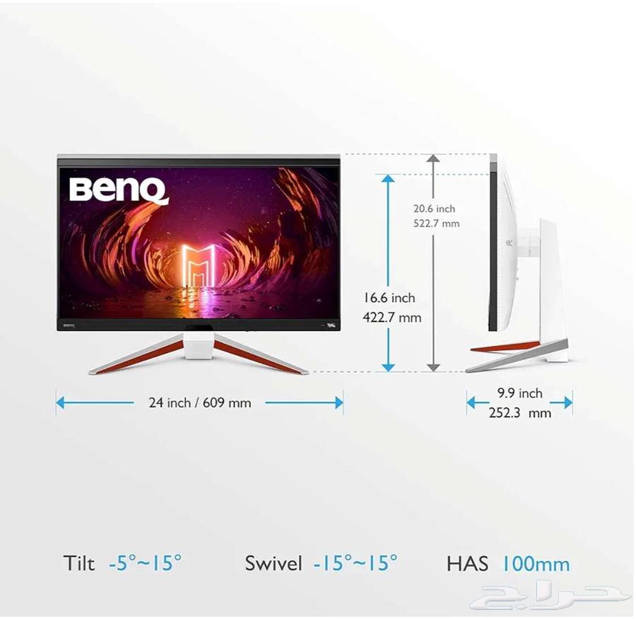 BENQ EX2710U شاشة بينكيو 4K 27 بوصة الاحساء شاشة العاب قيمنق64437746757505113