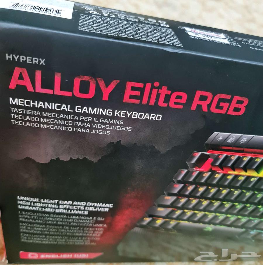 كيبورد HyperX ALLOY Elite RGB64438082409345113
