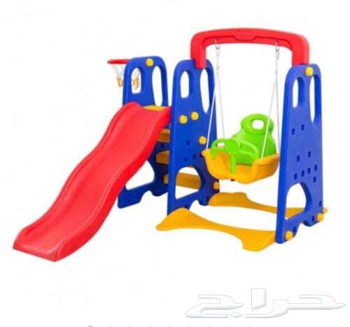 Children's swings, a baby bed, and a large mattress64443989988737114