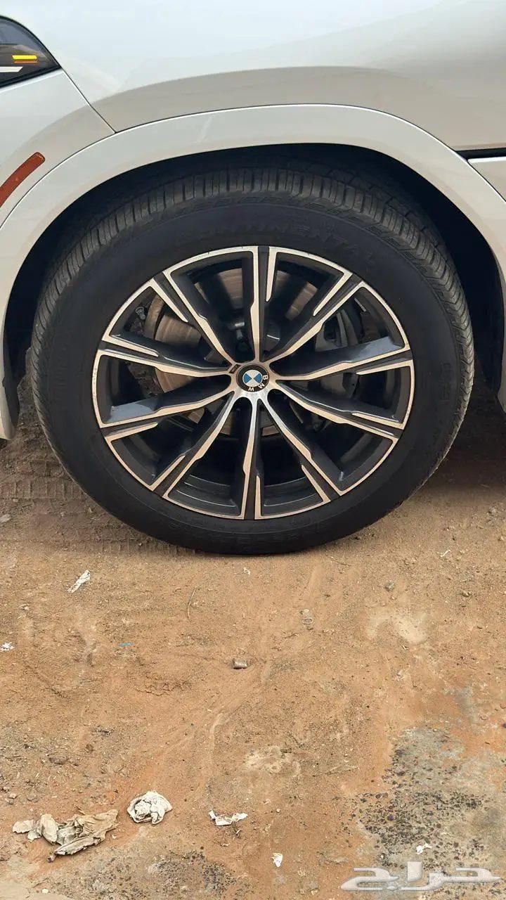 طقم جنوط BMW أصلية كفرات كونتننتال أمريكية نادرة64611442387971111