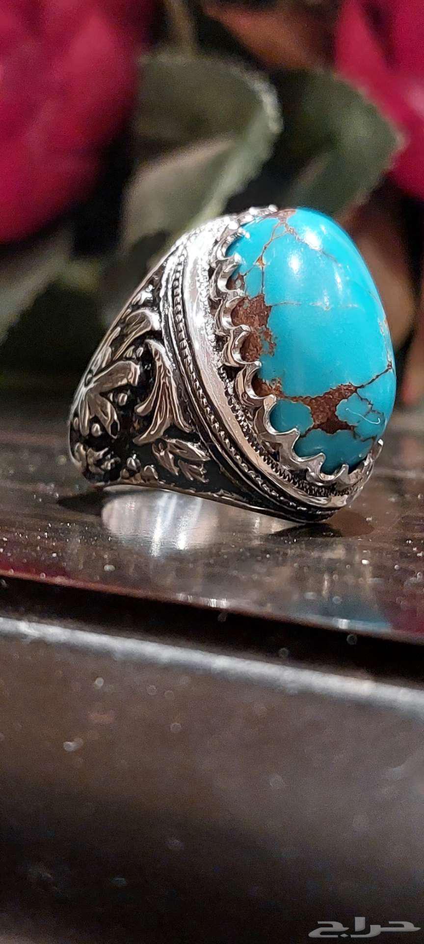 خاتم فيروز سيناوي راهي64447149785218110