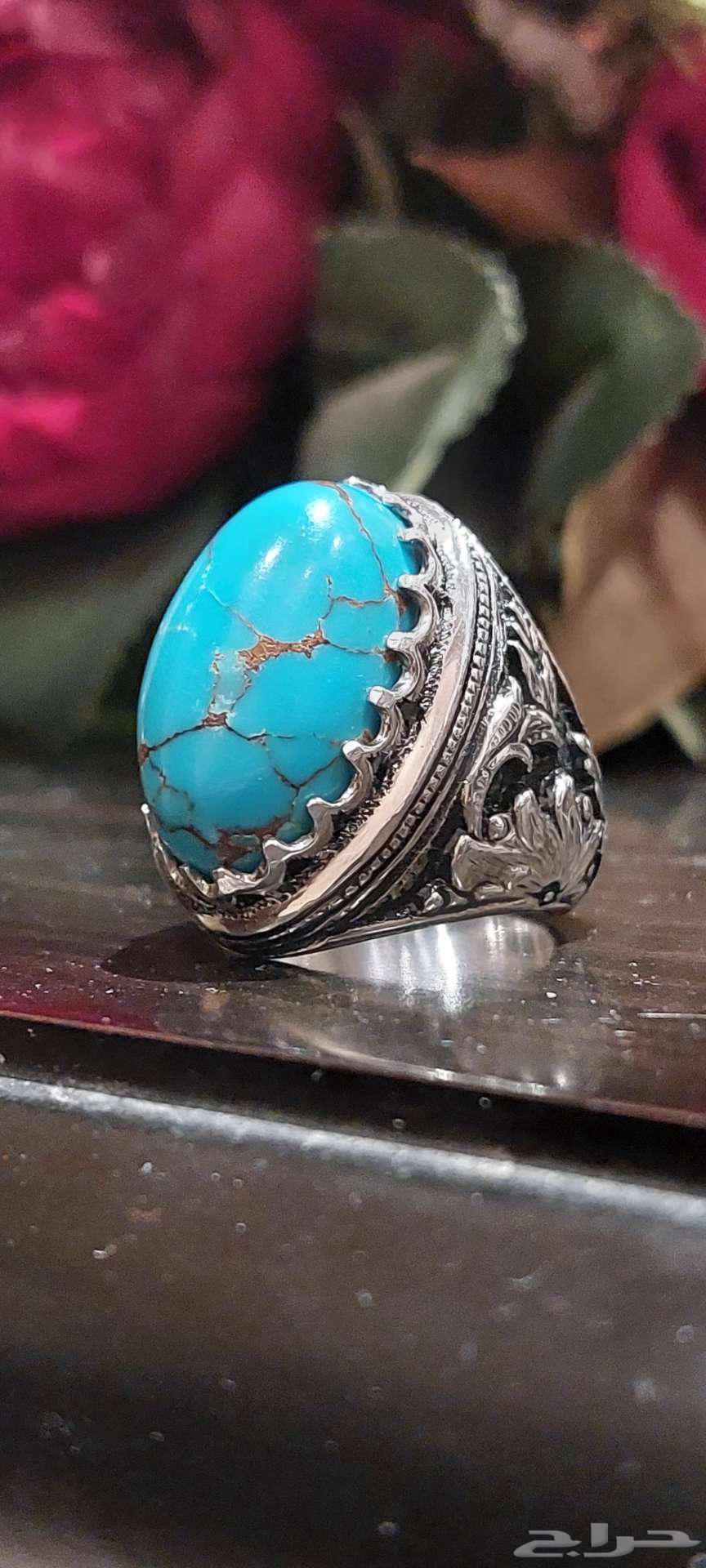 خاتم فيروز سيناوي راهي64447149785218111