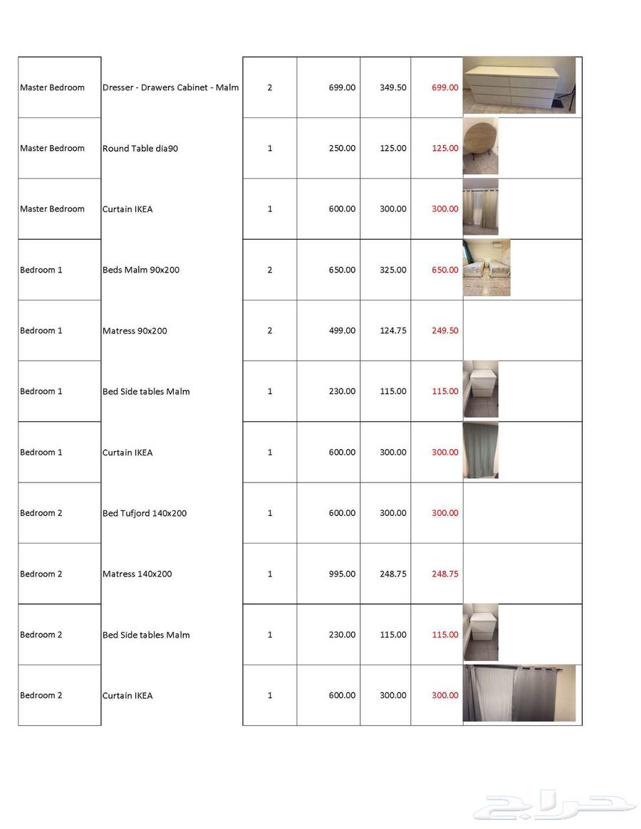 Villa furniture for sale أثاث فيلا للبيع64448753337602111