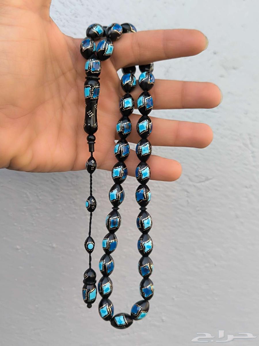 سبحه كوك فضه وفيروز ولازورد64448023856129110