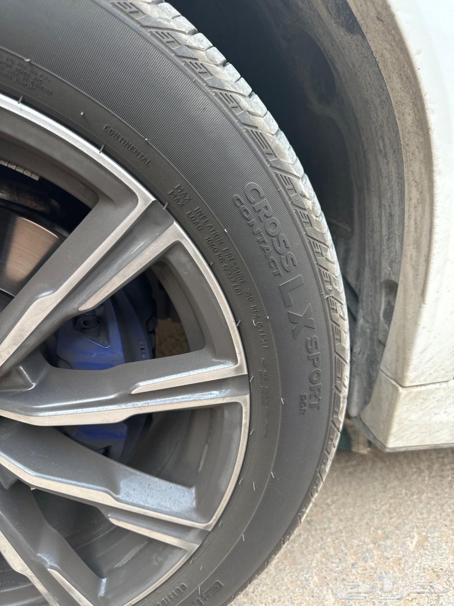 طقم جنوط BMW أصلية كفرات كونتننتال أمريكية نادرة64611442387971113