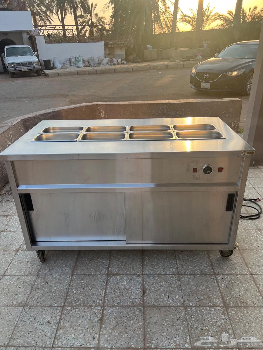 سخان طعام استيل (بوفيه) 8 صحون  من صنع مصنع أماجد64449114094337110