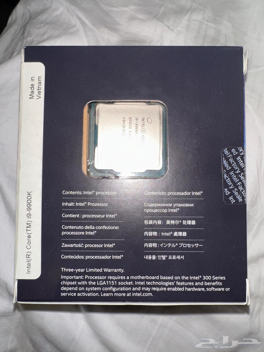 Intel i9-9900K Processor   Brand New   8 Cores   16 Threads64450184923905113