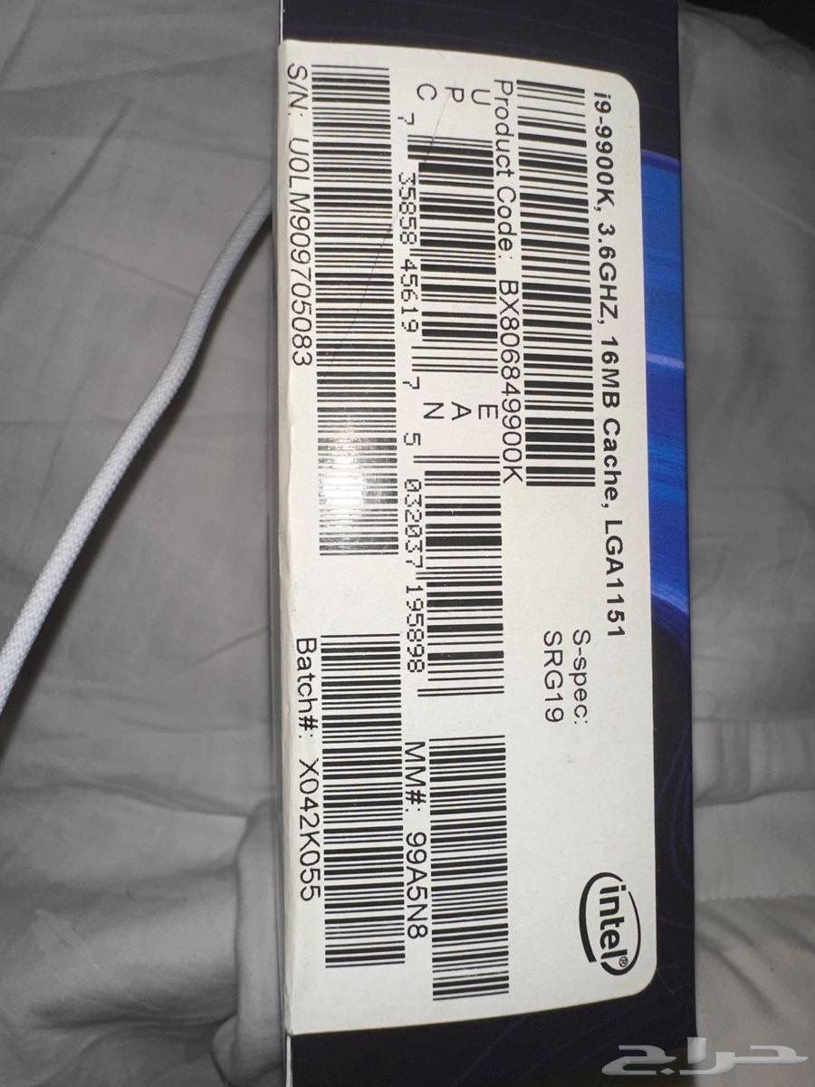 Intel i9-9900K Processor   Brand New   8 Cores   16 Threads64450184923905111