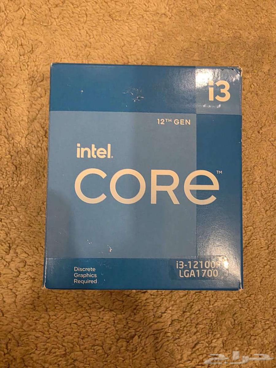 Used i3 12100f processor with its cooler and box64443587667842110