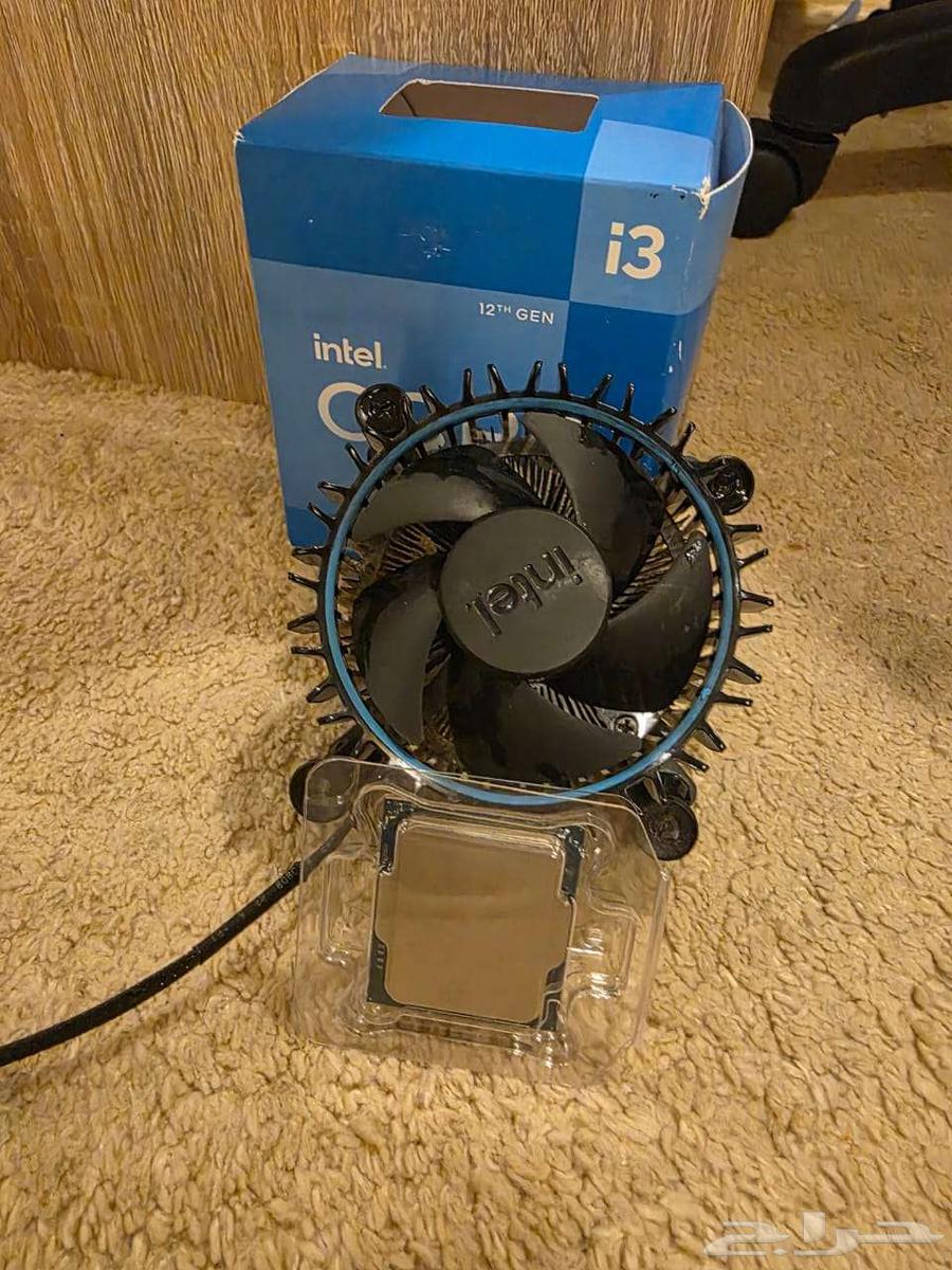 Used i3 12100f processor with its cooler and box64443587667842111