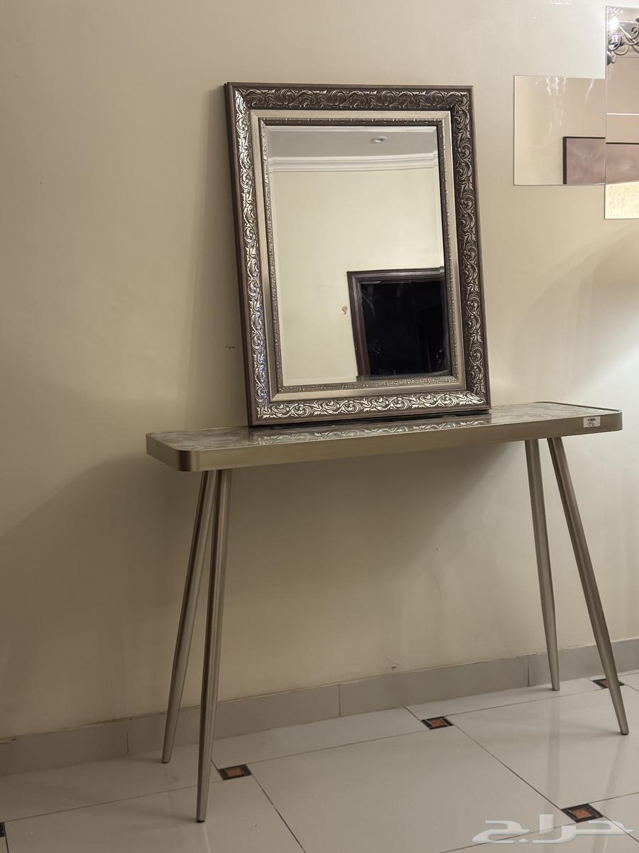 Entrance table and mirror64448980889858111