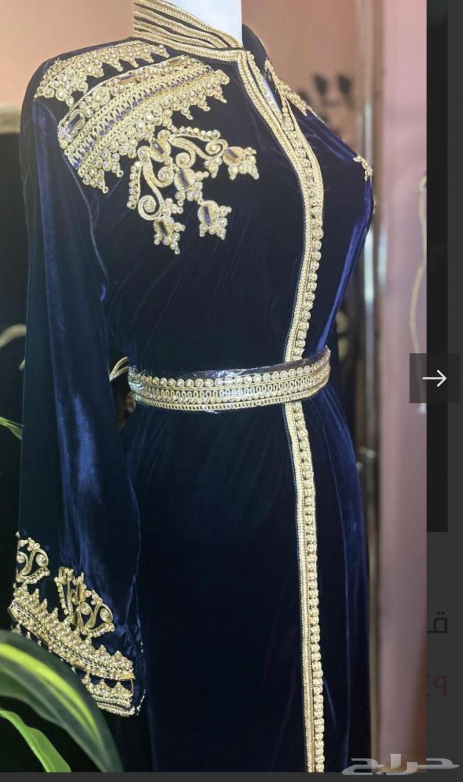 Elegant Moroccan kaftan, stylish handmade, available in sizes M L64449624614401111