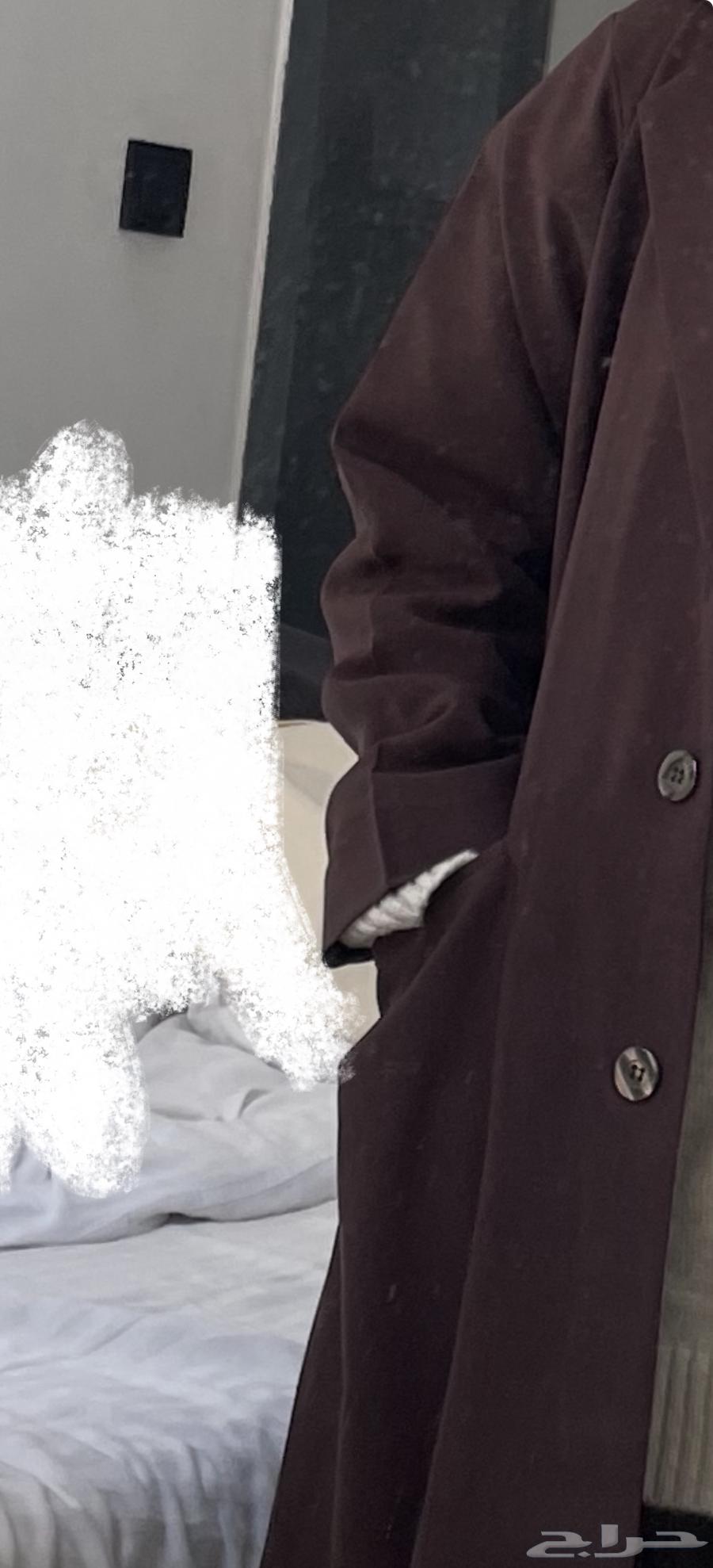 عباية لون بني للبيع مقاس 5264446417122817112