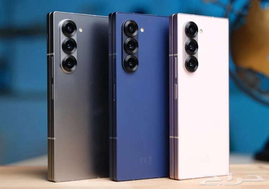 هاتف Galaxy Z Fold 6 ثنائي الشريحة  باللون الأزرق64445905955202114