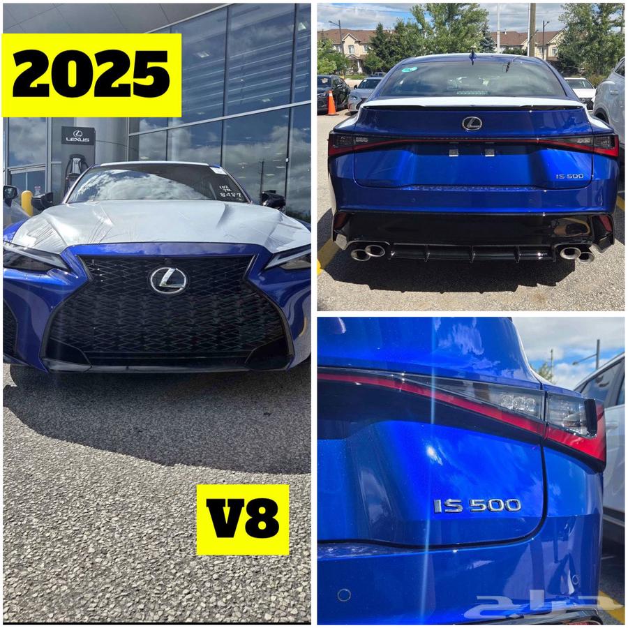 للبيع 2025 لكزس IS500 اف سبورت ((اصفار))64610828845314110