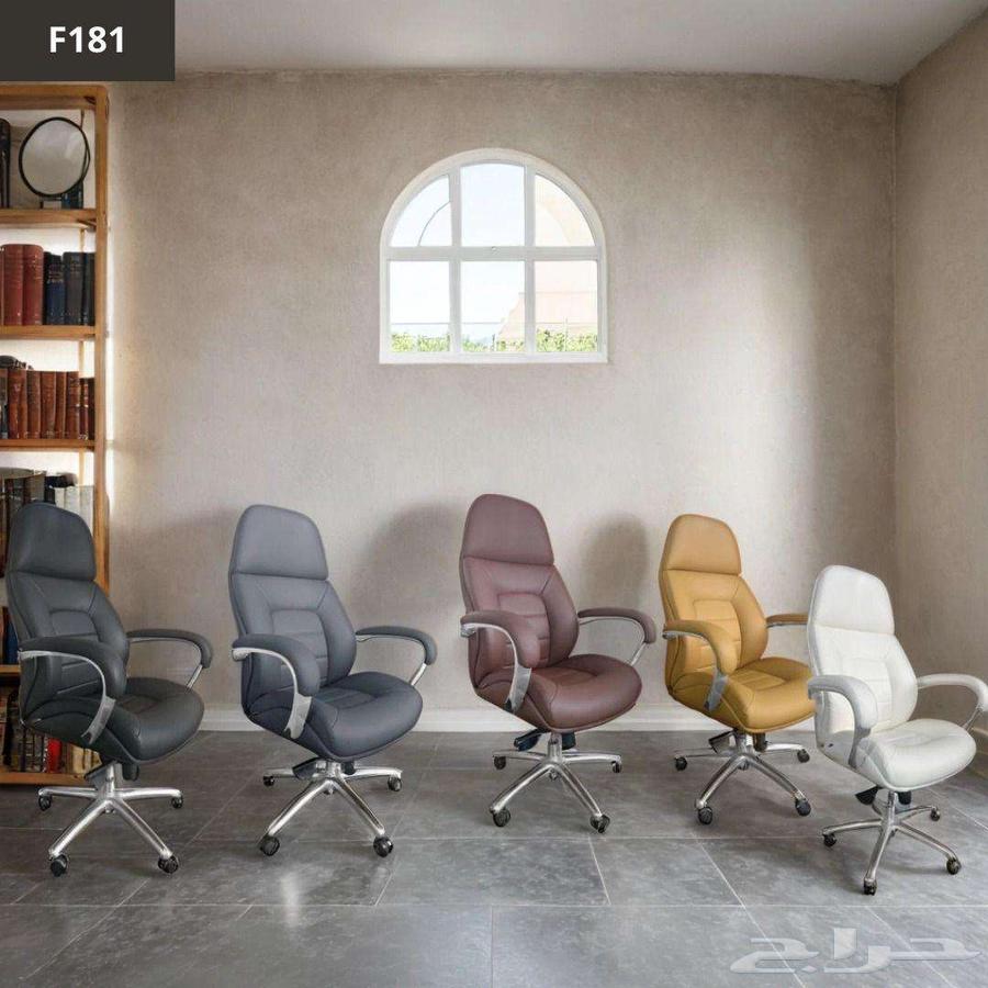 كرسي مكتبي فاخر جلد   راحة وأناقة للمكتب العصري64449717148673113