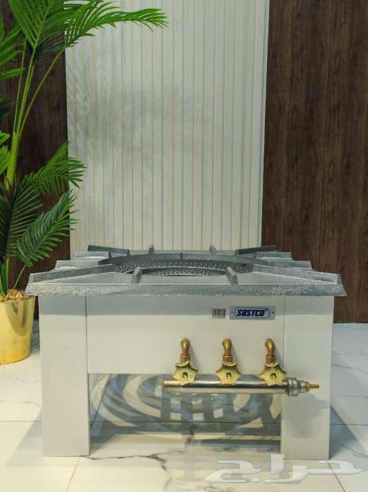 Large gas cooker for slaughtering with 3 knobs, 1100 SAR64451686330114110