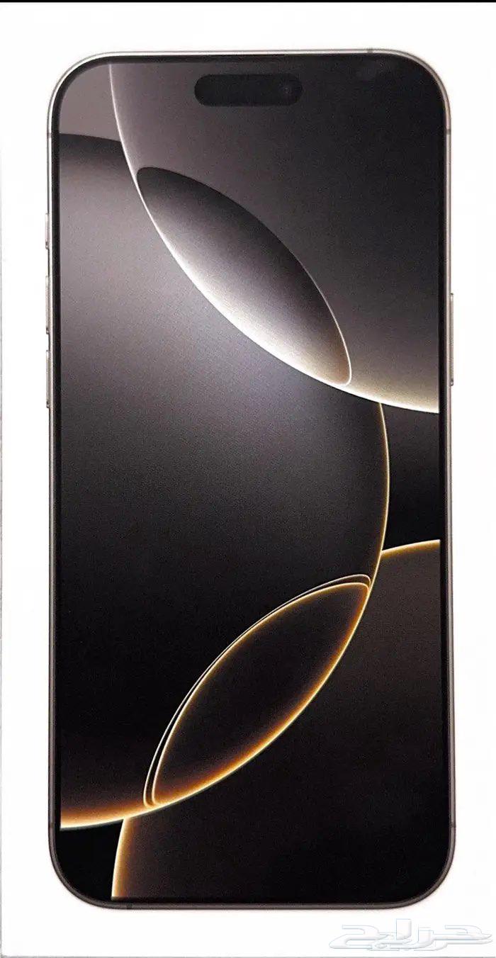 ايفون بروماكس 16تيتانيوم طبيعي512جديد بكرتونه64456462410369110