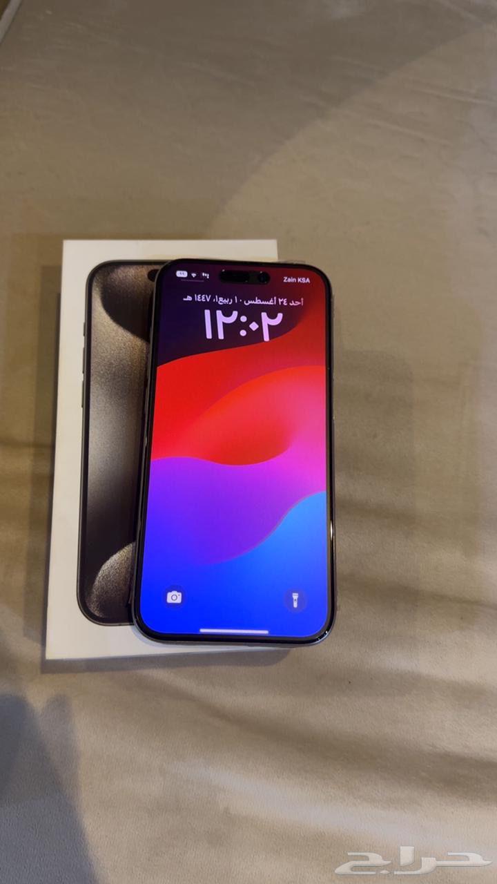 ايفون 15 برو شبه جديد64453916903809111