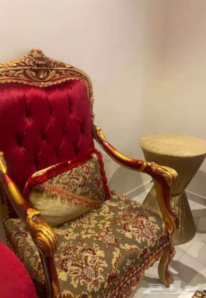 كنب شبه جديد خشبه قوي64453202070658111