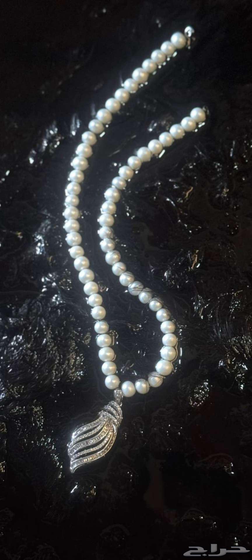 عقد لولو بحريني طبيعي حر64452888724097114